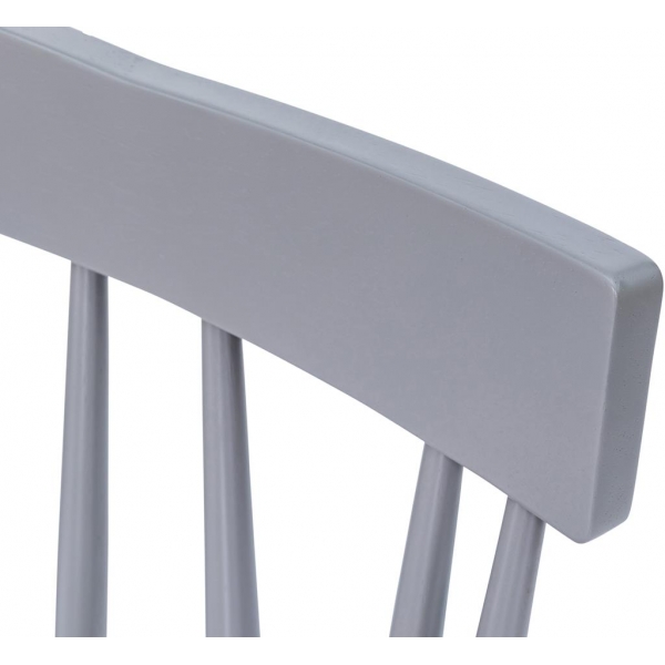 CHEVALET DINING CHAIR - GREY