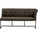 FULTON CORNER BENCH - CHARCOAL