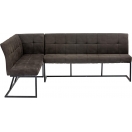 FULTON CORNER BENCH - CHARCOAL