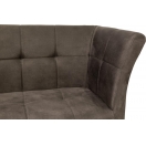 FULTON CORNER BENCH - CHARCOAL