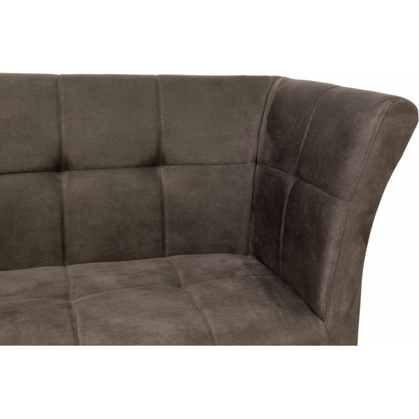 FULTON CORNER BENCH - CHARCOAL