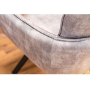 SWIVEL DINING CHAIR - SILVER