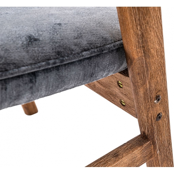 SOHO DINING CHAIR - PEWTER
