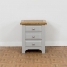 3 DRAWER BEDSIDE