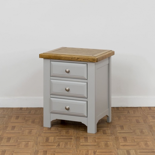 3 DRAWER BEDSIDE