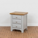 3 DRAWER BEDSIDE