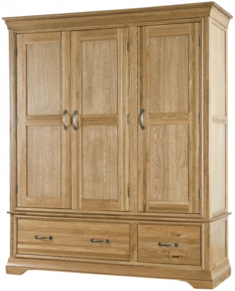 TRIPLE WARDROBE WITH DRAWERS