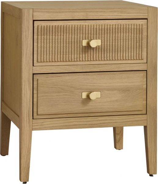 2 DRAWER BEDSIDE