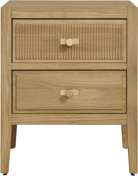 2 DRAWER BEDSIDE