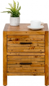 2 DRAWER BEDSIDE