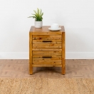 2 DRAWER BEDSIDE