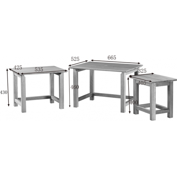 NEST OF TABLES