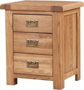 3 DRAWER BEDSIDE