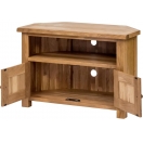CORNER TV UNIT WITH DOORS