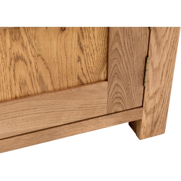 CORNER TV UNIT WITH DOORS