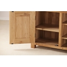 LARGE TV UNIT WITH WOODEN DOORS