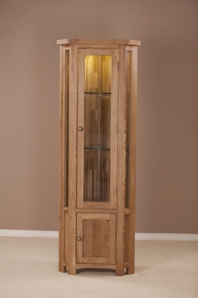 CORNER DISPLAY CABINET