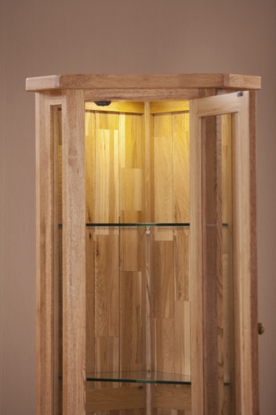 CORNER DISPLAY CABINET