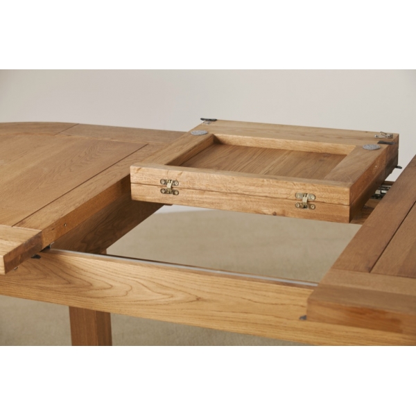 LARGE D-END EXTENDING TABLE