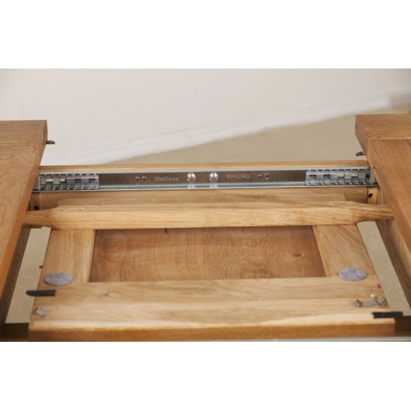 LARGE D-END EXTENDING TABLE