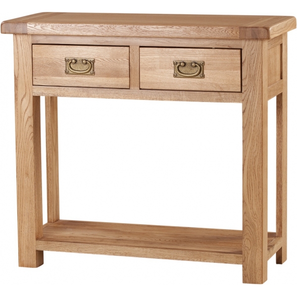 2 DRAWER CONSOLE TABLE