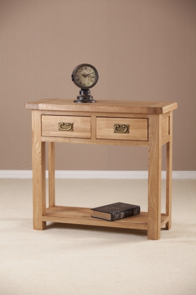 2 DRAWER CONSOLE TABLE
