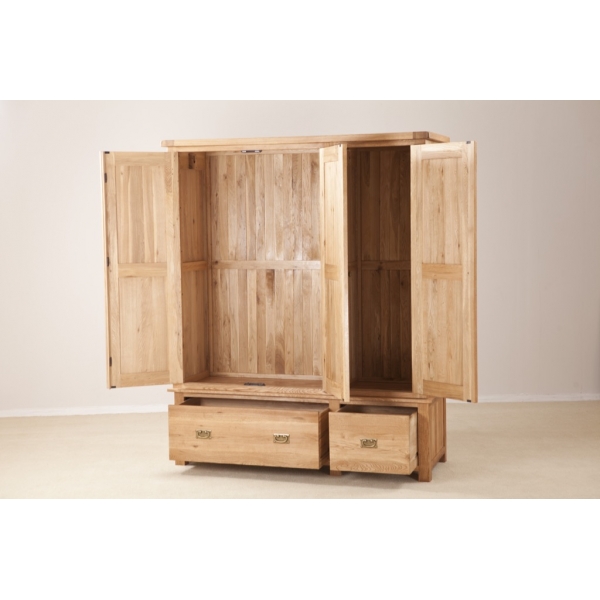 TRIPLE WARDROBE WITH DRAWERS
