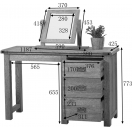 SINGLE DRESSING TABLE