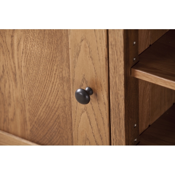 LARGE TV UNIT WITH WOODEN DOORS