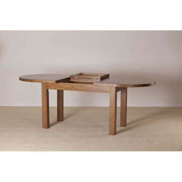 LARGE D-END EXTENDING TABLE