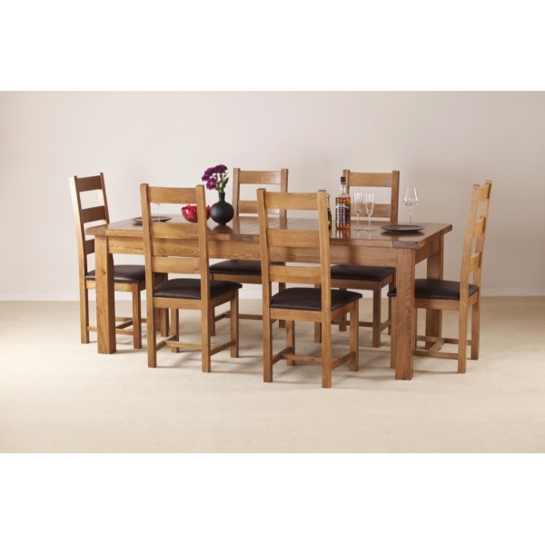 6'8" EXTENDING TABLE (2 LEAF)