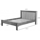 5' LOW FOOT END BED