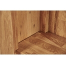 4'6" GLASS DOOR DRESSER TOP
