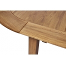 LARGE D-END EXTENDING TABLE