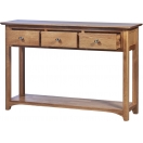 CONSOLE TABLE 3 DRAWER