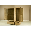 TRIPLE WARDROBE WITH DRAWERS