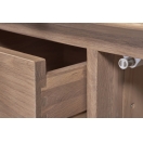 LARGE TV UNIT WITH GLASS DOORS