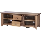 LARGE TV UNIT WITH GLASS DOORS