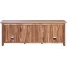 LARGE TV UNIT WITH GLASS DOORS