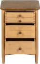 3 DRAWER BEDSIDE