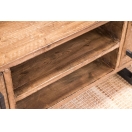 LARGE TV UNIT WITH WOODEN DOORS