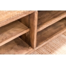 LARGE TV UNIT WITH WOODEN DOORS